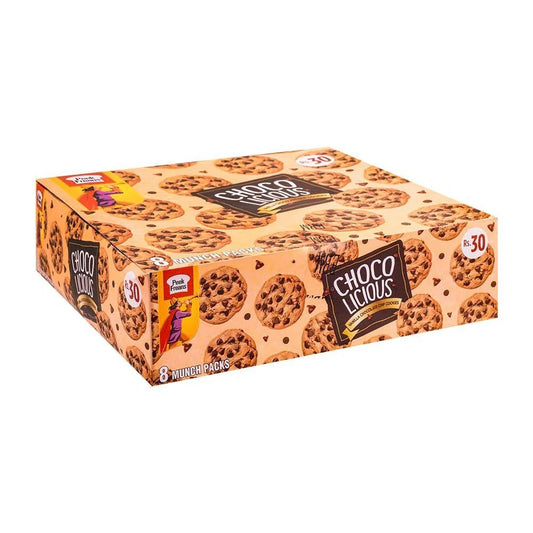 Peek Freans Chocolicious Vanilla Chocolate Chip Cookies Munch Pack 8pcs