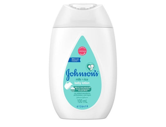 Johnsons Milk+Rice Baby Lotion 100ml