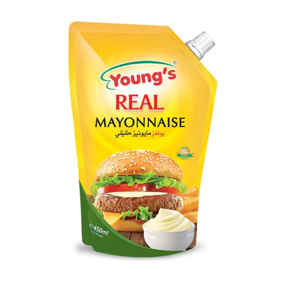 Youngs Real Mayonnaise 450 ml