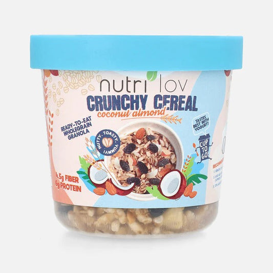 Nutri lov Crunchy Cereal Coconut Almond 70g Cup