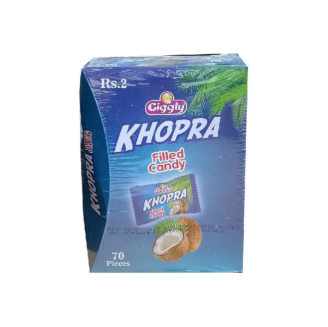 Giggly Khopra filled candy (70 pcs)