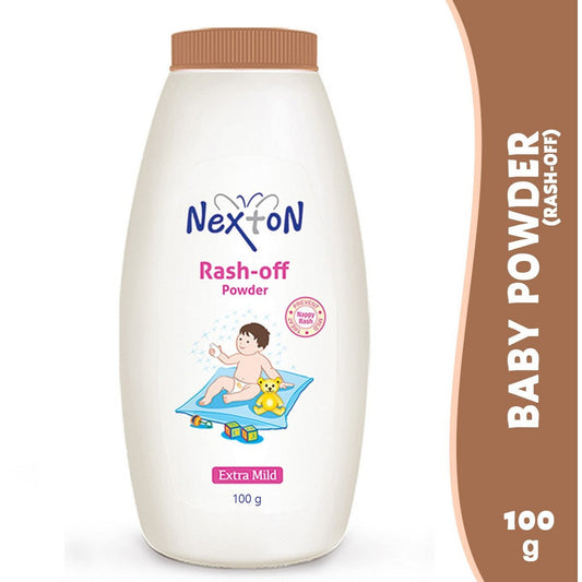 Nexton Rash-Off Extra Mild Baby Powder, 100g