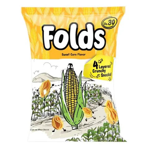 Kolson Folds Sweet Corn Chips, Rs 30