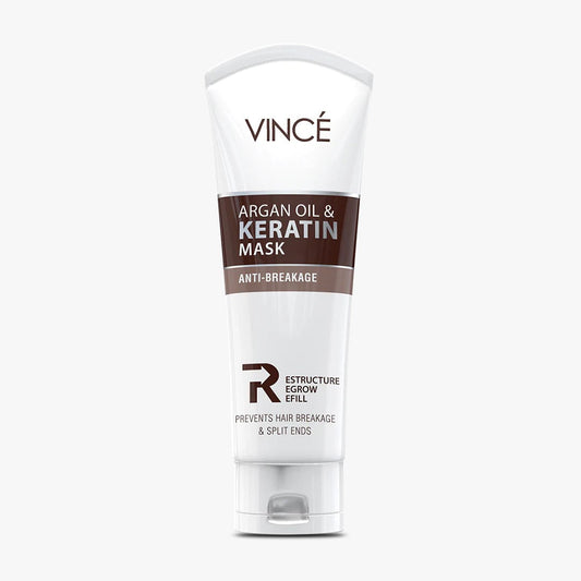 Vince Anti-Breakage Argan Oil & Keratin Hair Mask, 200ml