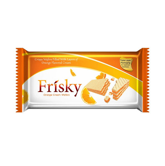 Inovative Frisky Orange Cream Wafers 75GM