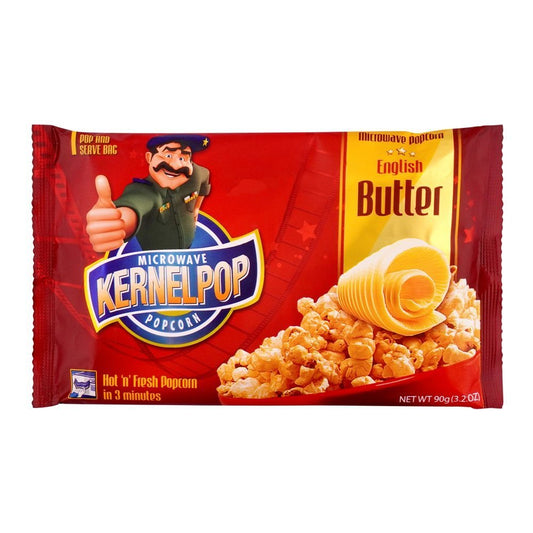 Kernel Pop English Butter, 90g