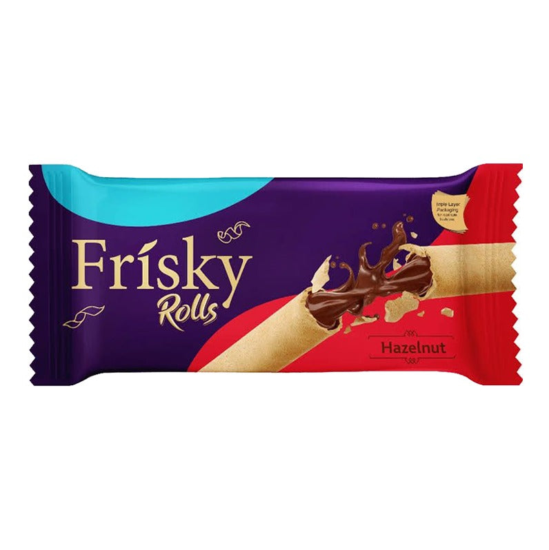 Inovative Frisky Rolls Hazelnut 86gm