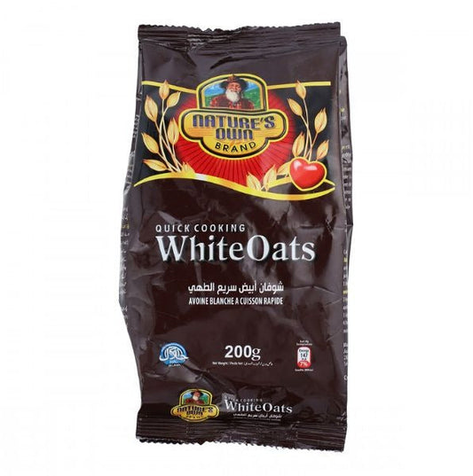 Natures Own White Oats Pouch 200 gm