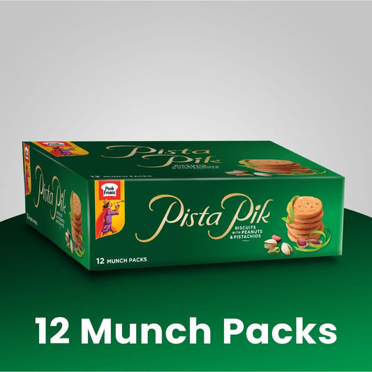 Peek Freans Peanut Pista Biscuit Munch Packs 12pcs