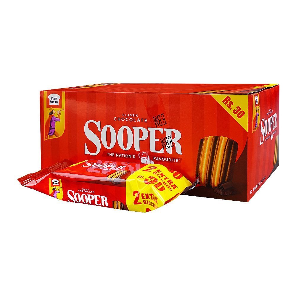Peek Freans Sooper Chocolate Munch Packs 12pcs