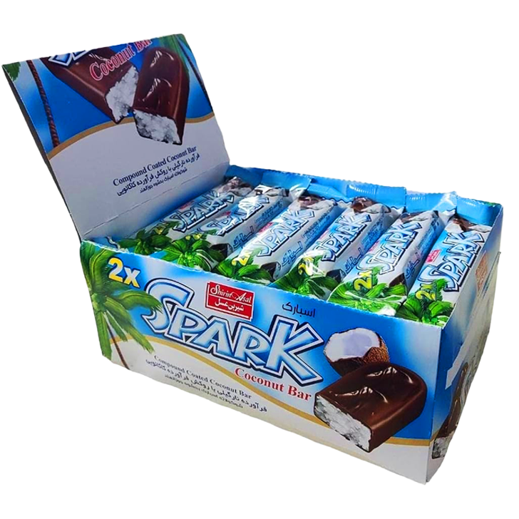 Shirin Asal Spark Coconut Bar Chocolate Rs 30