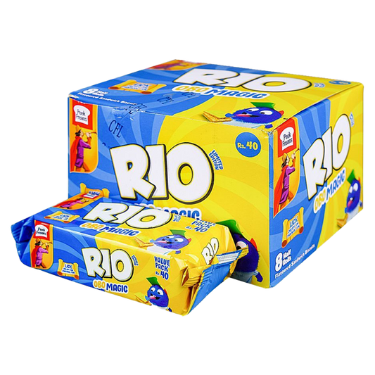 Peek Freans Rio Obo Magic Biscuits Half Roll, 8-Pack