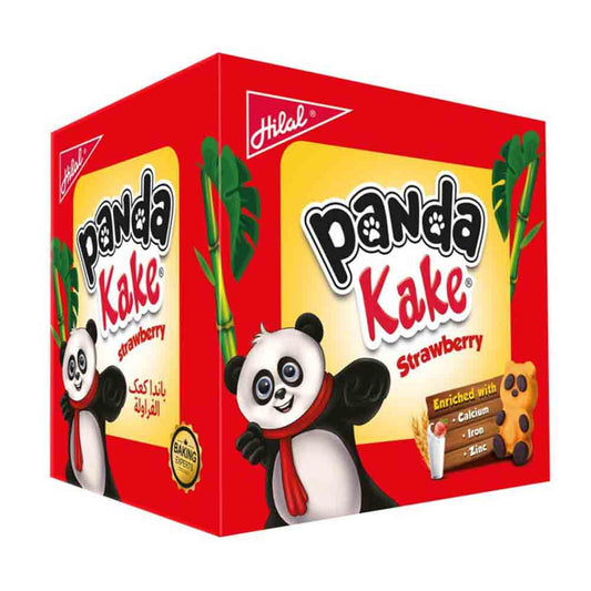 Hilal Panda Kake Strawberry 6pcs Box