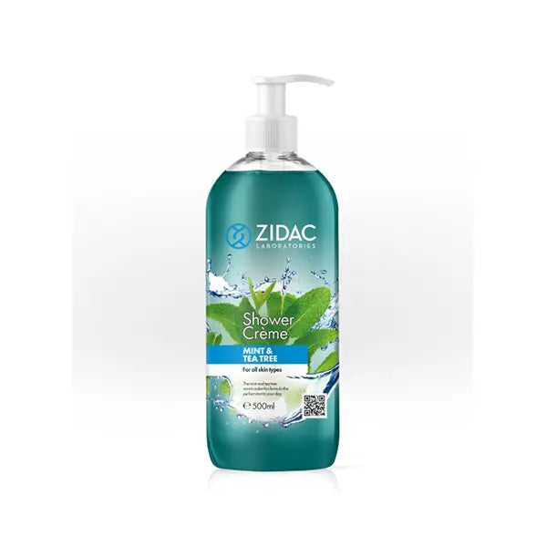 Zidac Shower Creme 500ml Mint Tea Tree